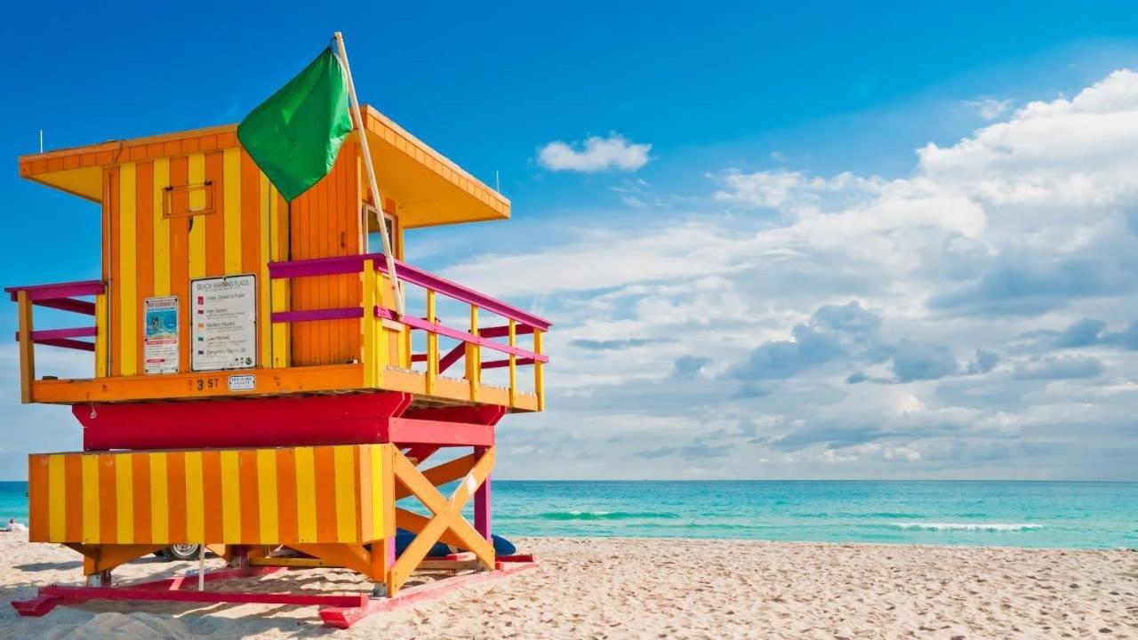 South Beach Free Parking Family & Pet Friendly Walk To Beach & Bay ميامي بيتش المظهر الخارجي الصورة